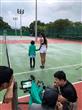 10月19日世界網球球后謝淑薇幫協會拍攝公益宣傳廣告